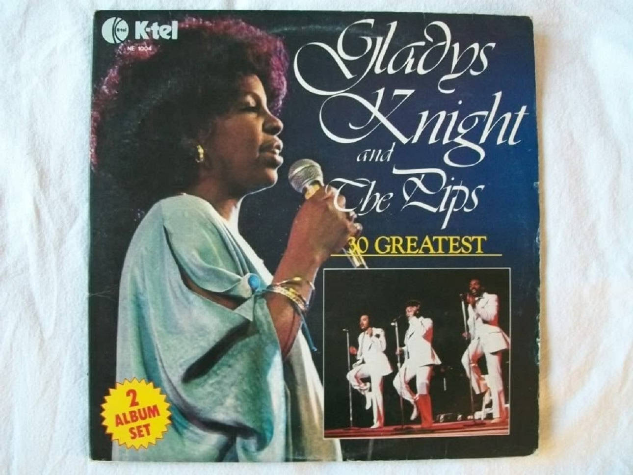 Gladys Knight And The Pips 30 Greatest Hits Cover Background