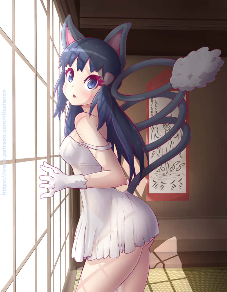 Glameow Dawn Cosplay Background