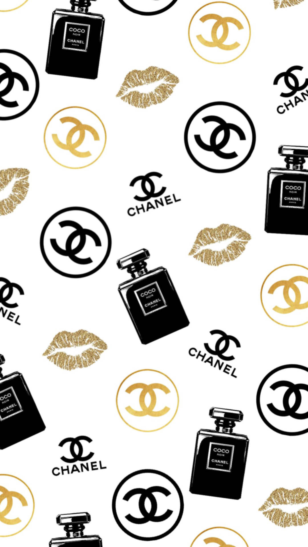 Glamorous Chanel Logo Background