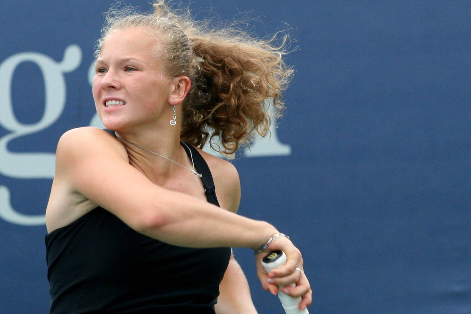 Glaring Katerina Siniakova Background