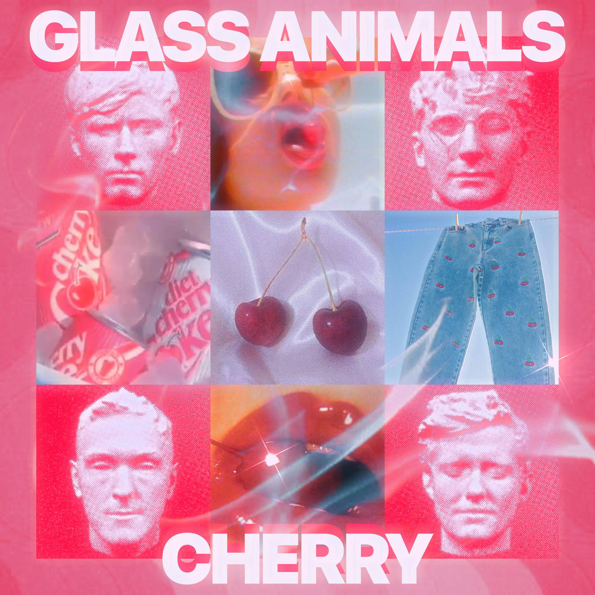 Glass Animals Cherry Background