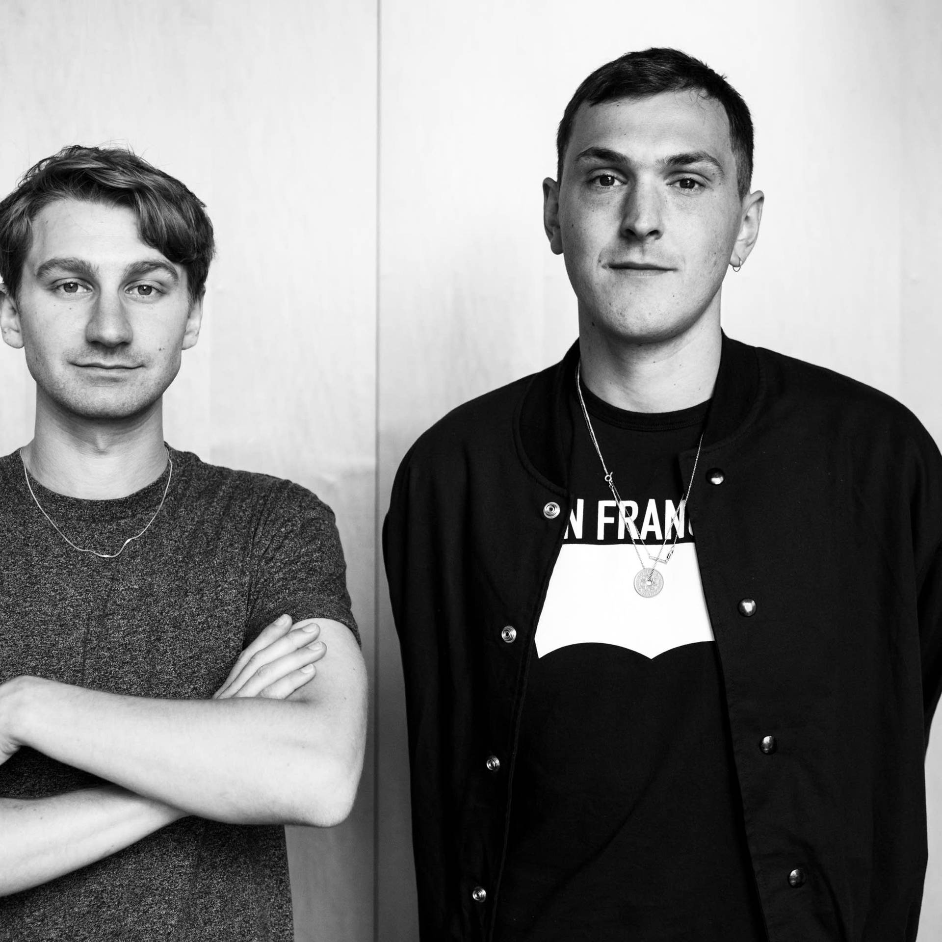 Glass Animals In Black And White Background