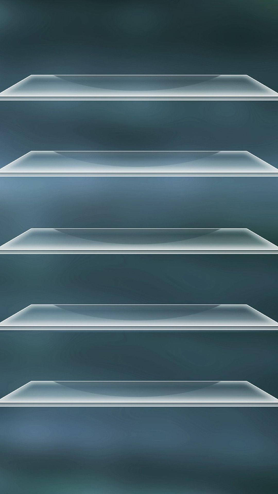Glass Shelves Iphone 6s Plus Background