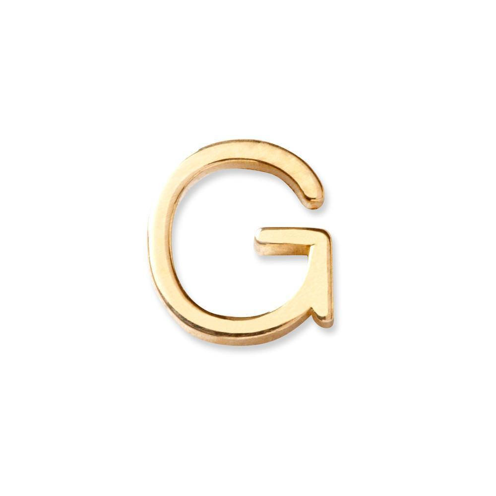 Gleaming Gold Letter G