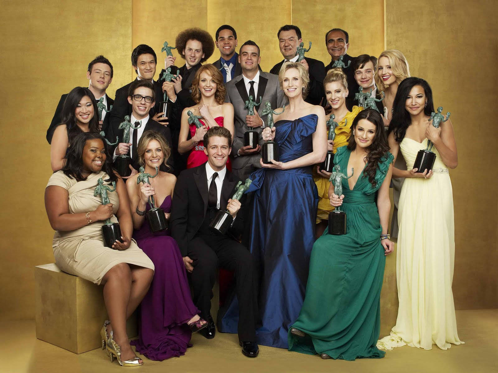 Glee Cast At 2010 Screen Actors Guild Awards