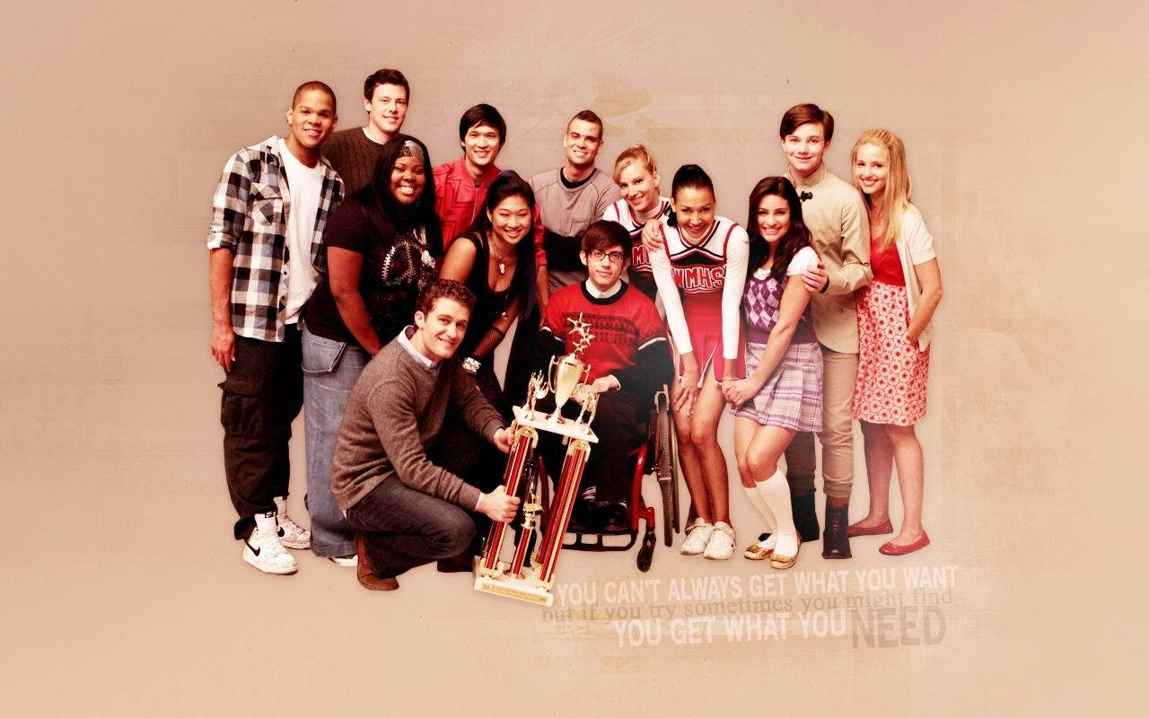 Glee Season Three Cast Members Background