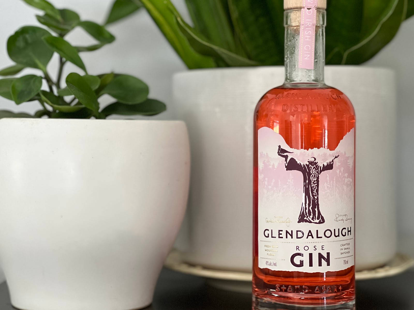 Glendalough Rose Gin - A Masterpiece Of Craft Distilling Background