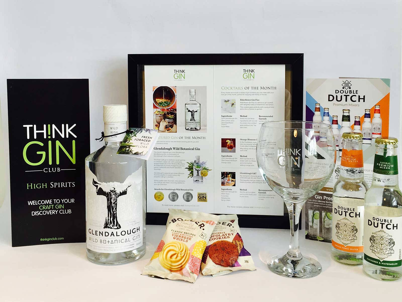 Glendalough Wild Gin Dutch Gin Background