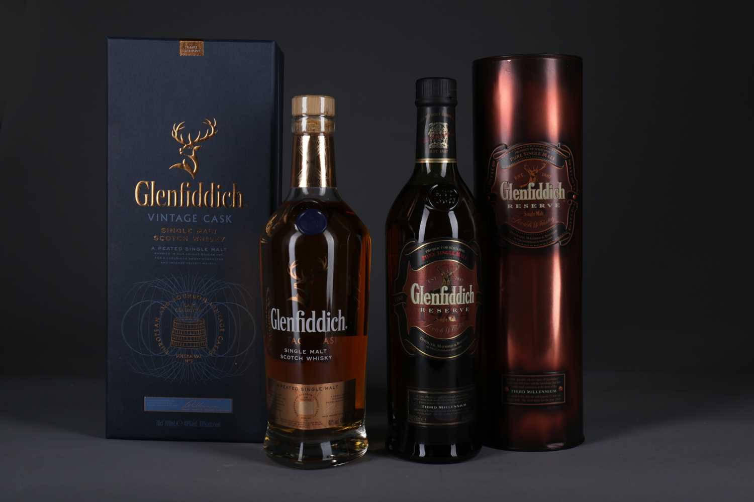 Glenfiddich Vintage Cask And 21 Year Old