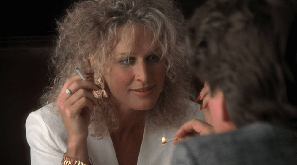 Glenn Close As Alex Forrest