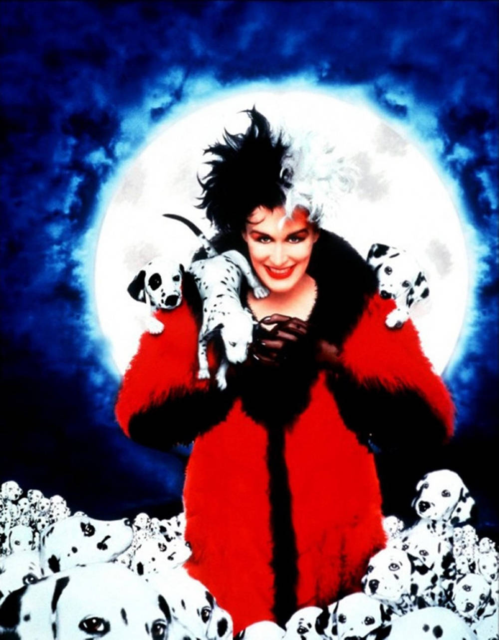 Glenn Close As Cruella De Vil In 101 Dalmatians Background