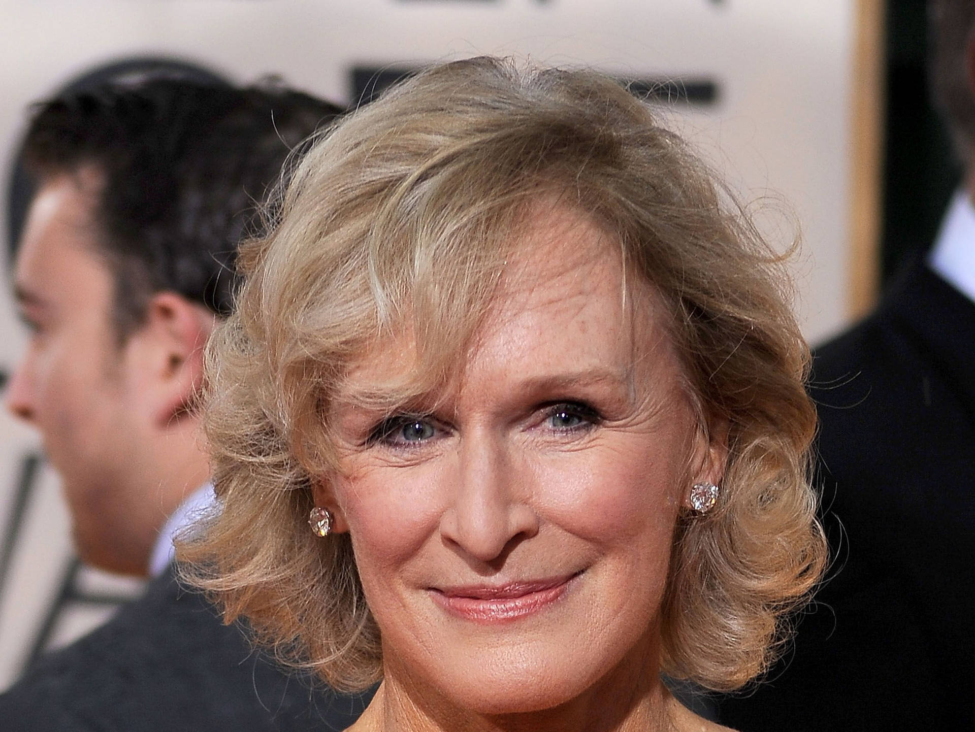 Glenn Close At 67th Golden Globe Background