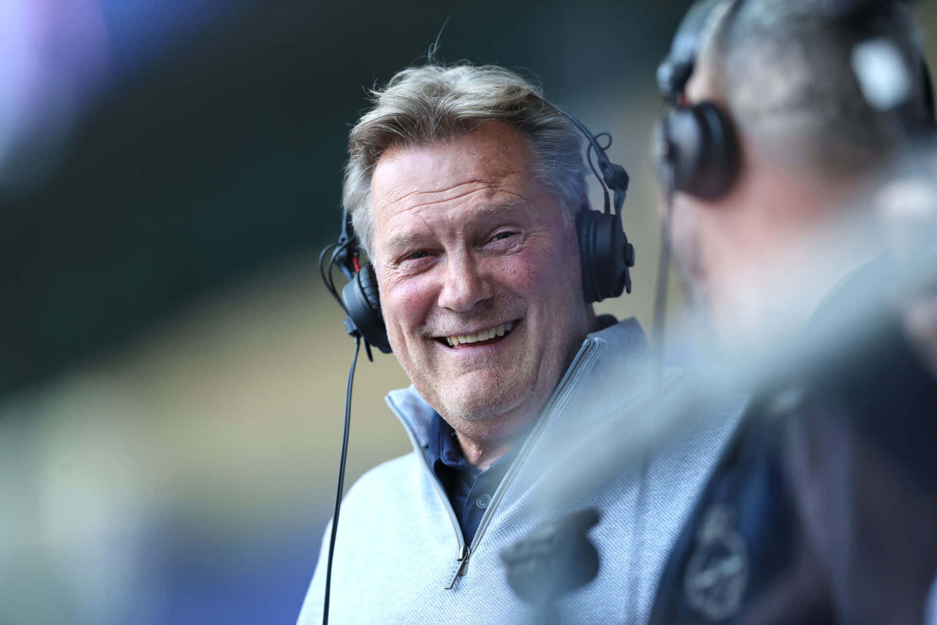 Glenn Hoddle Football Icon Commentator Background