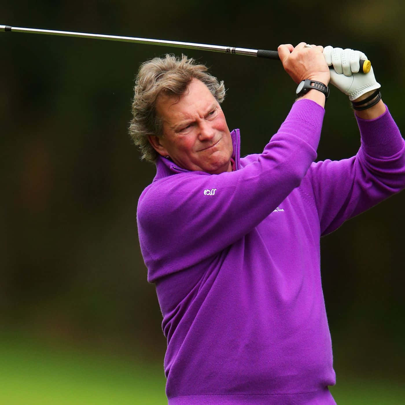 Glenn Hoddle Football Icon Golf Background