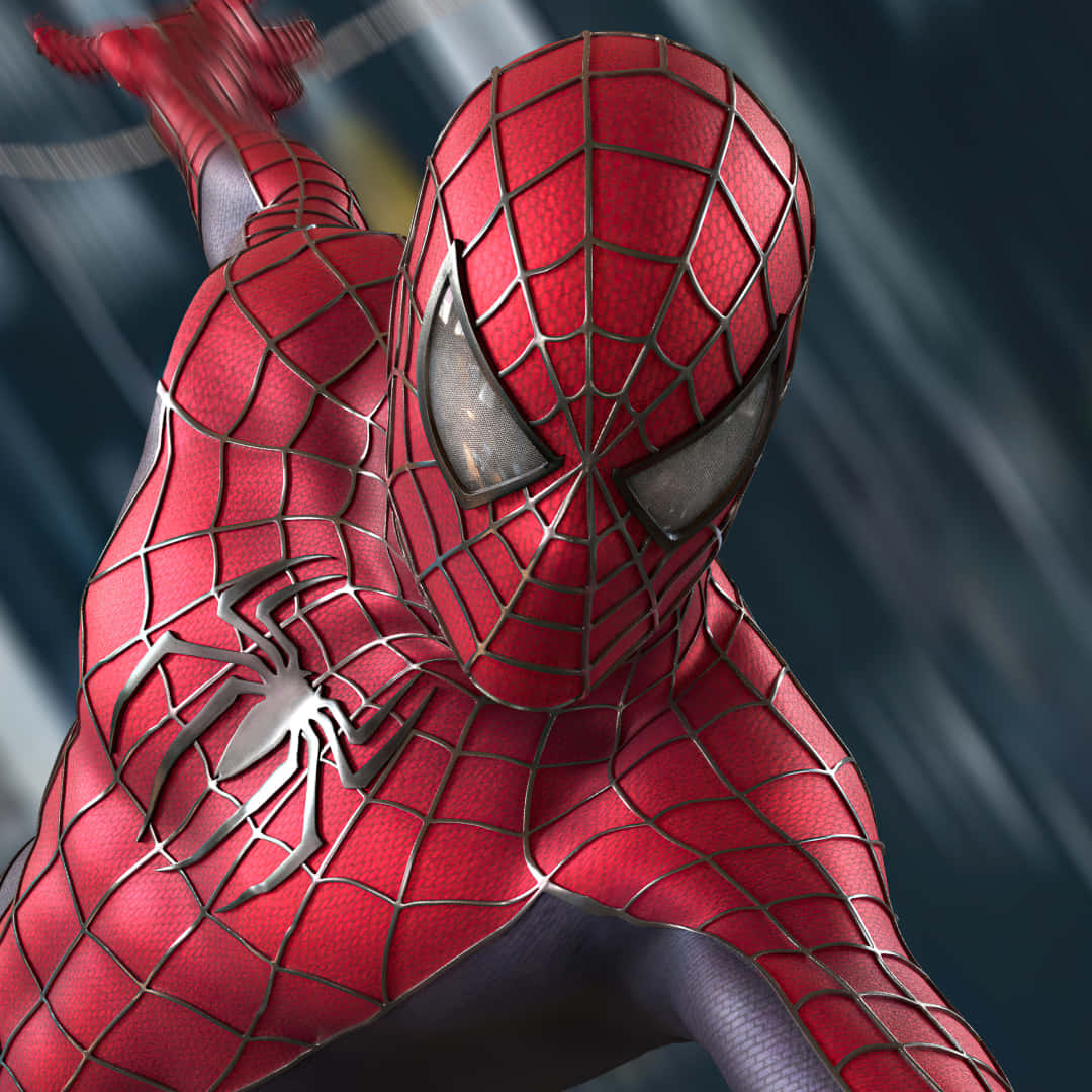 Gliding Spiderman Pfp Background