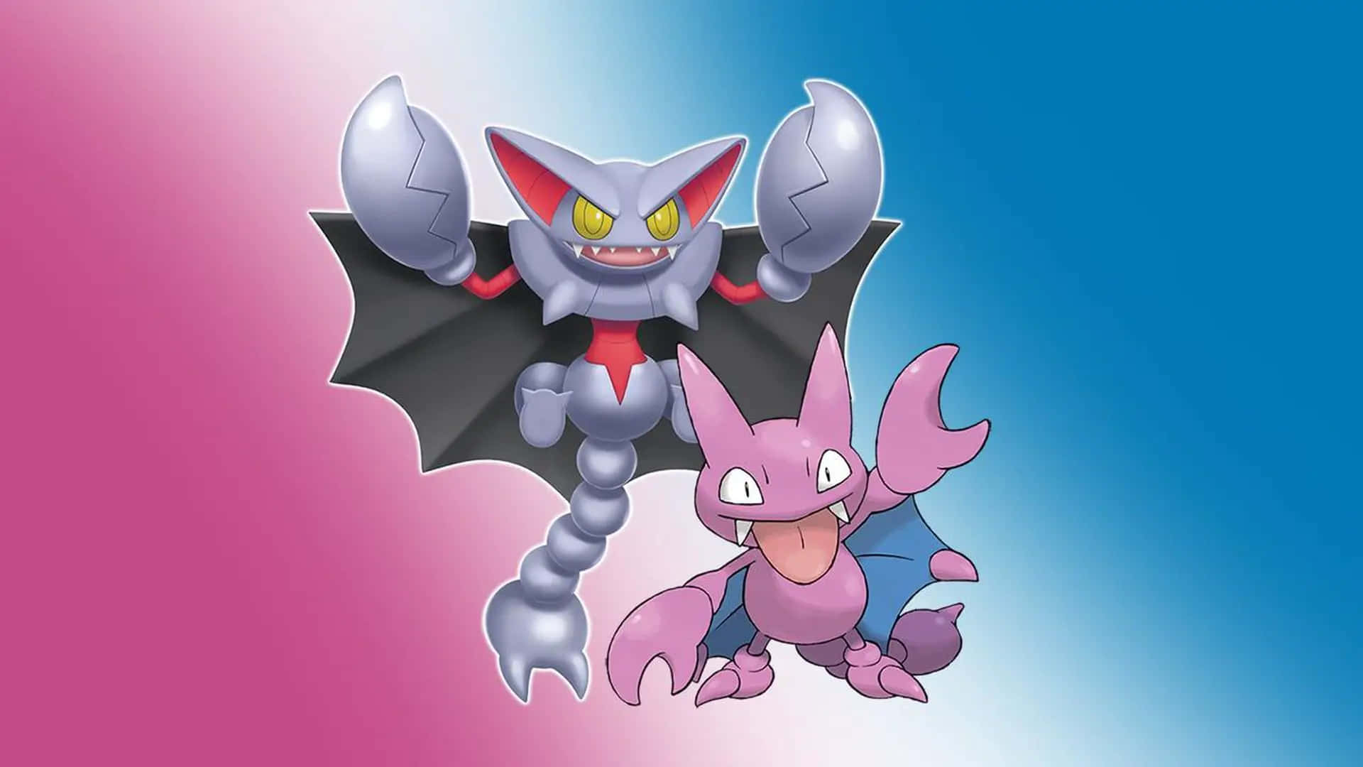 Gligar With Gliscor Background
