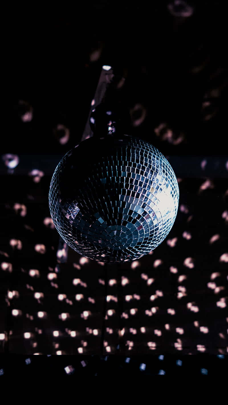 Glimmering Disco Ball Nightlife