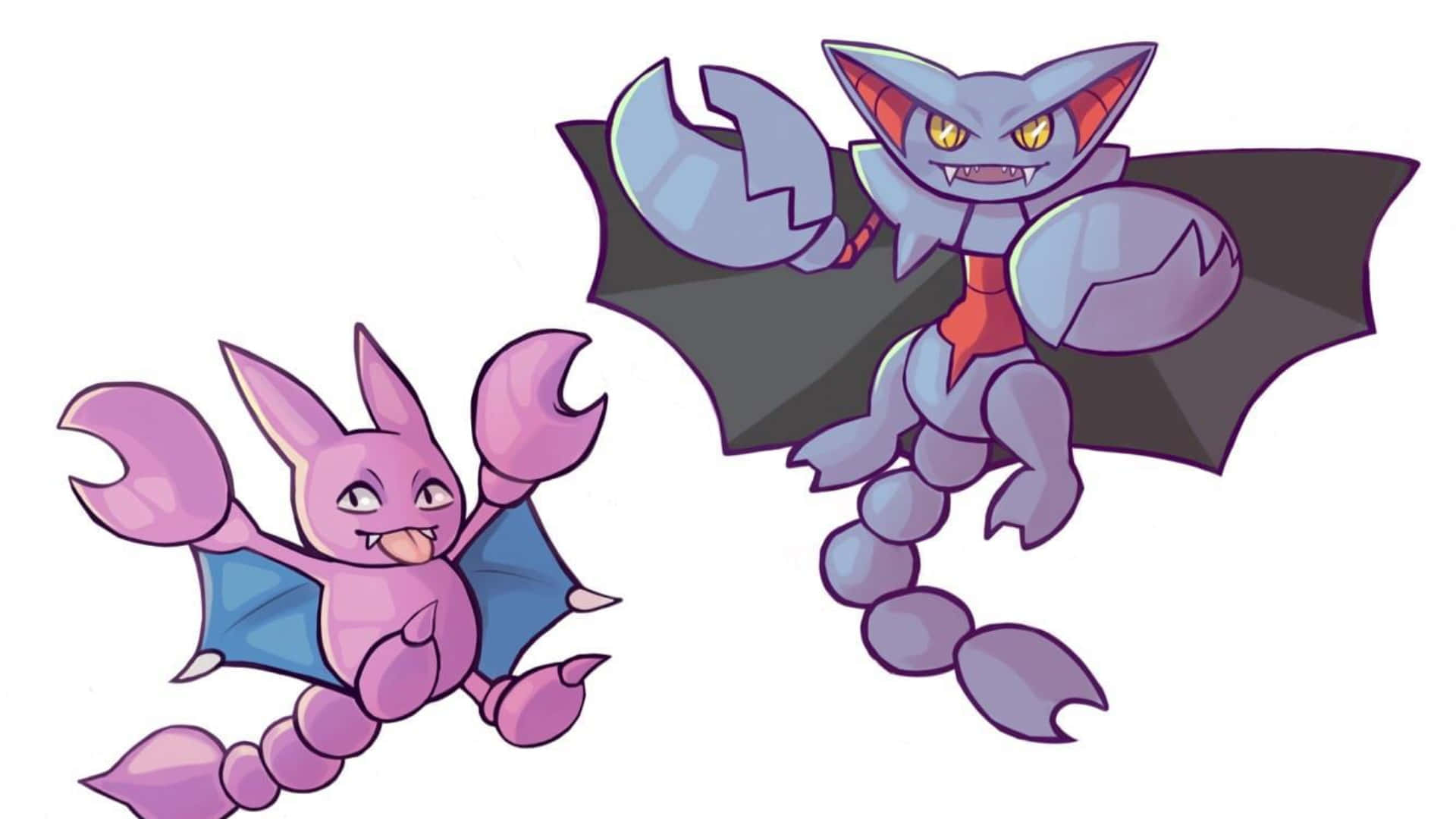 Gliscor And Gligar Fan Art Background