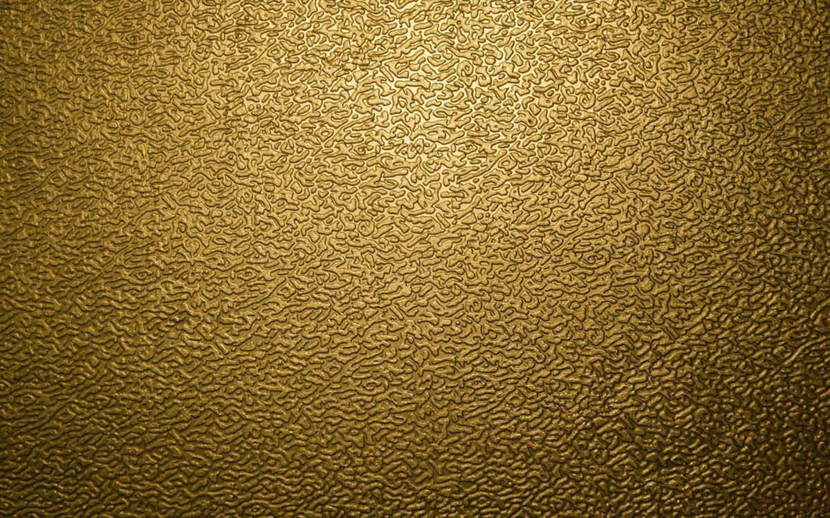 Glistening Metallic Gold Metallic Background