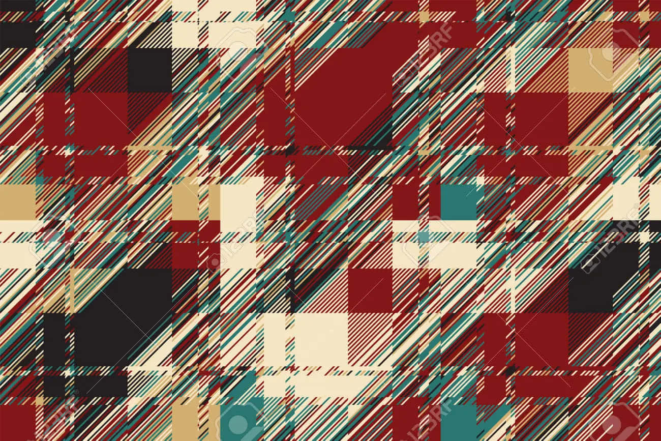 Glitch Effect Red Green Black Background