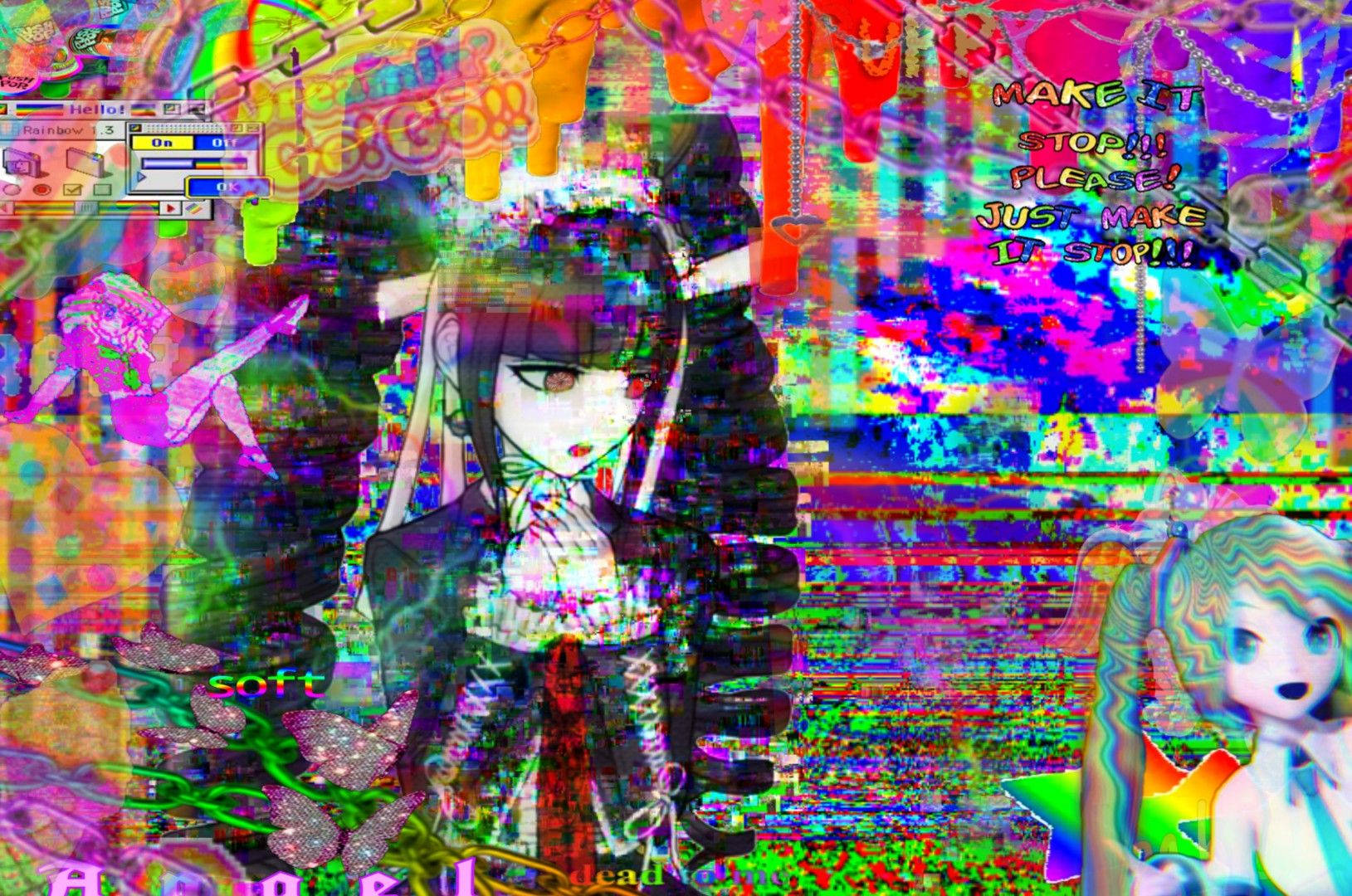 Glitchcore Danganronpa