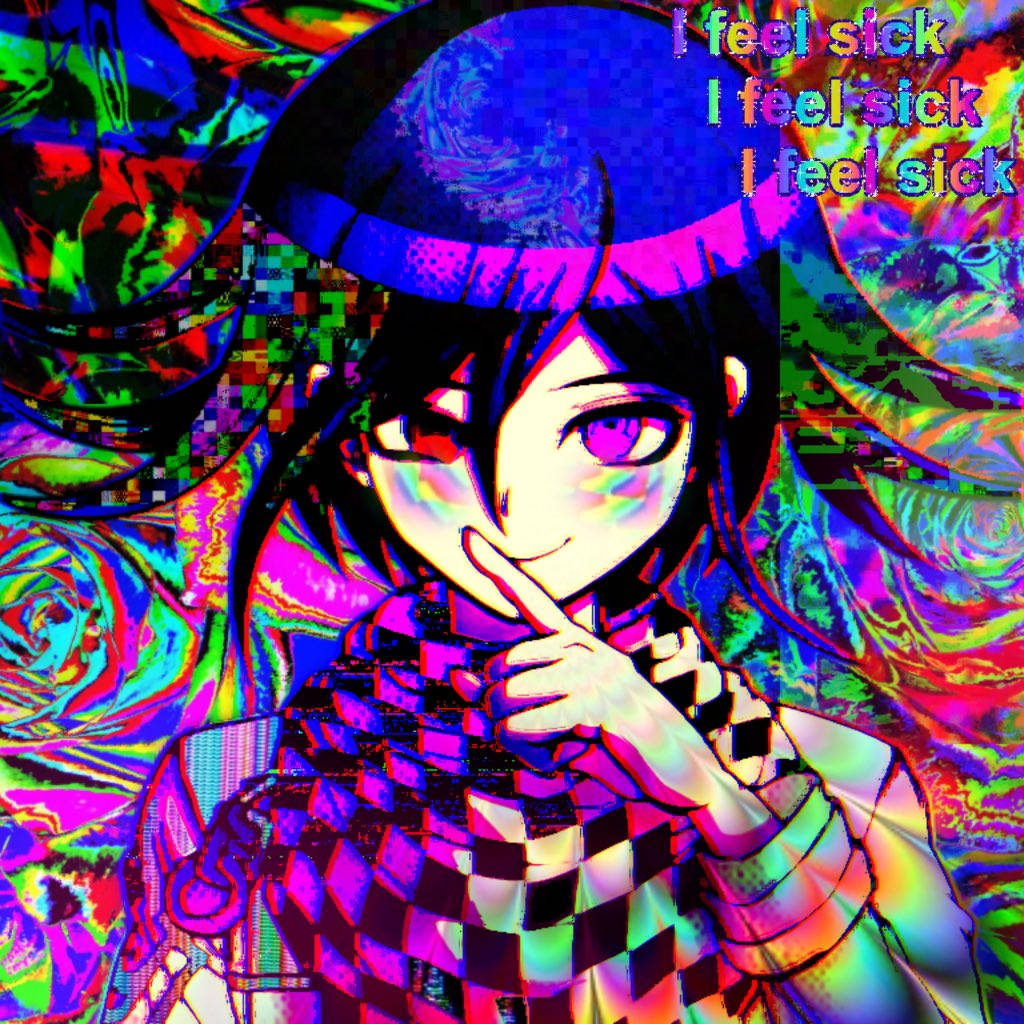 Glitchcore Kokichi Oma