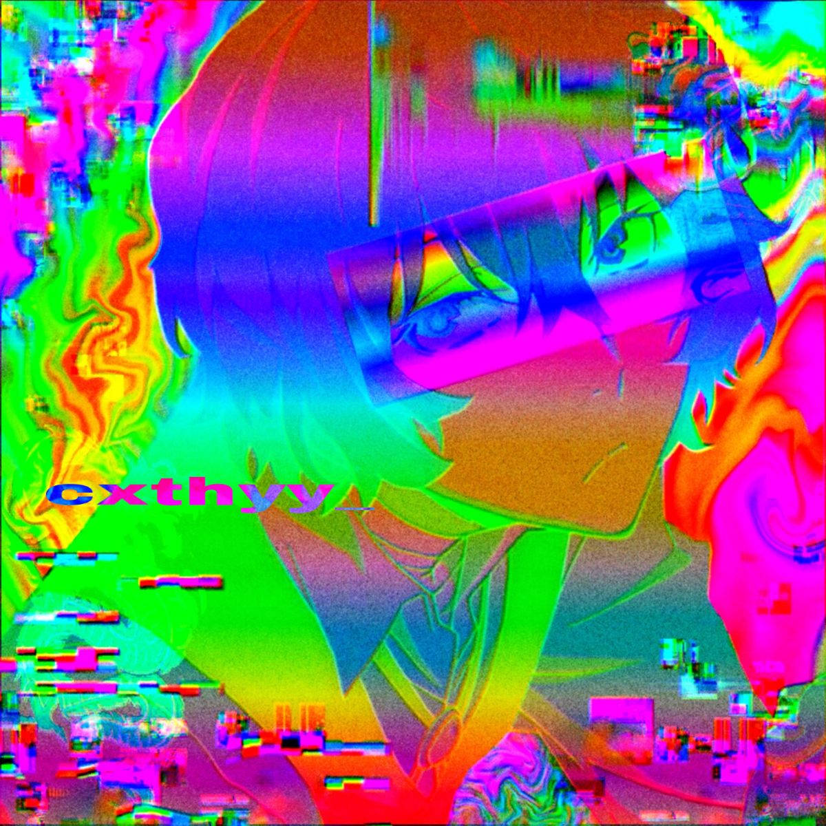 Glitchcore Rainbow