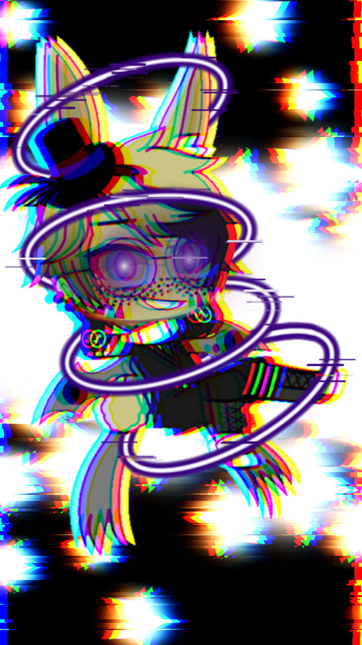 Glitchtrap Chibi Background