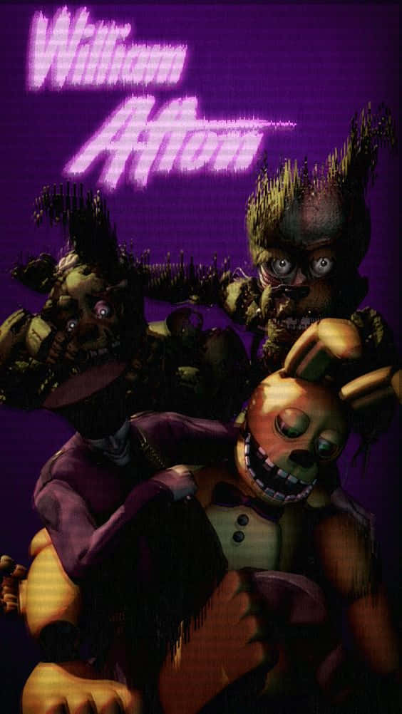 Glitchtrap, Freddy And Bonnie Background