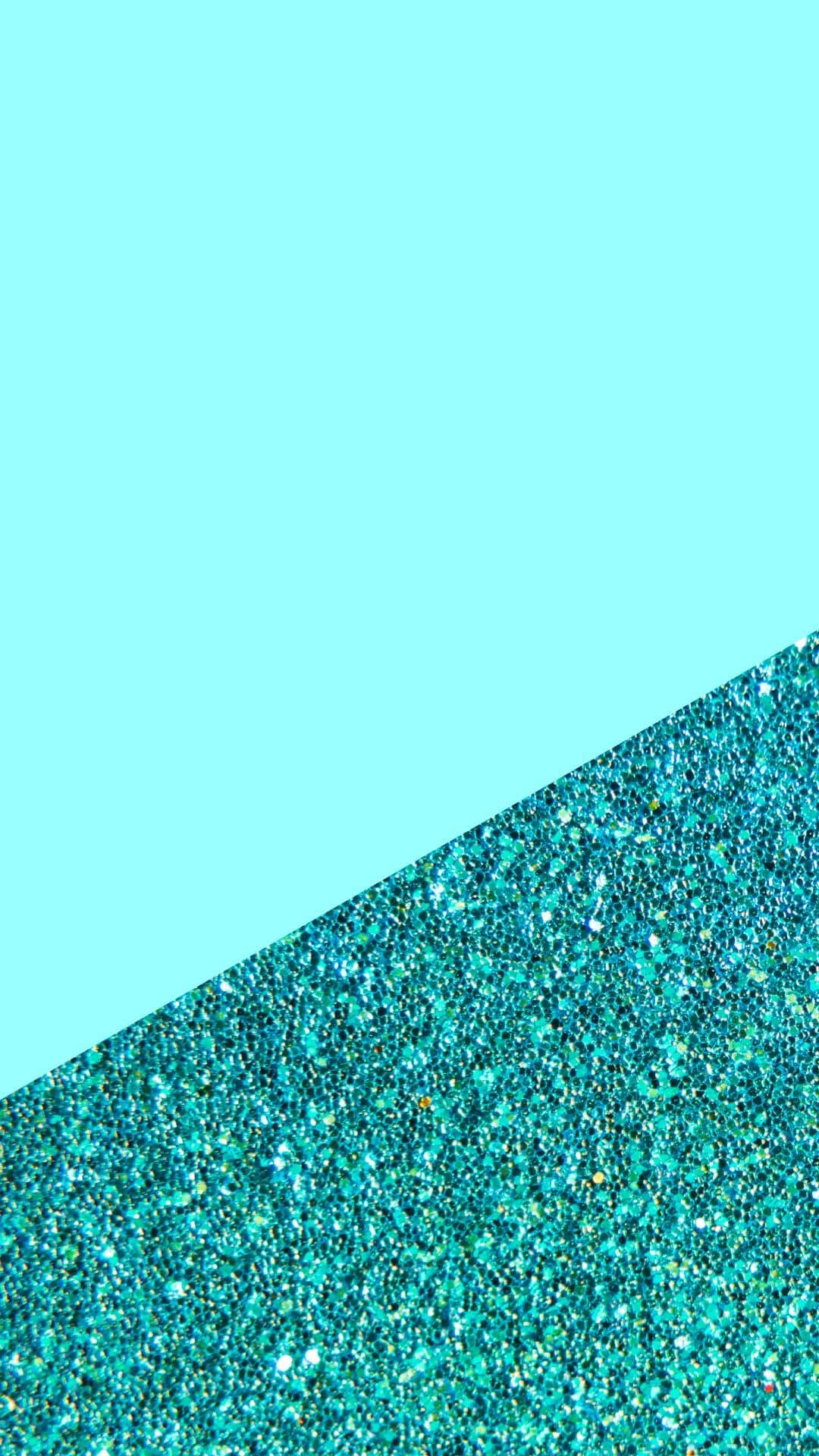 Glitter Dark Teal Iphone