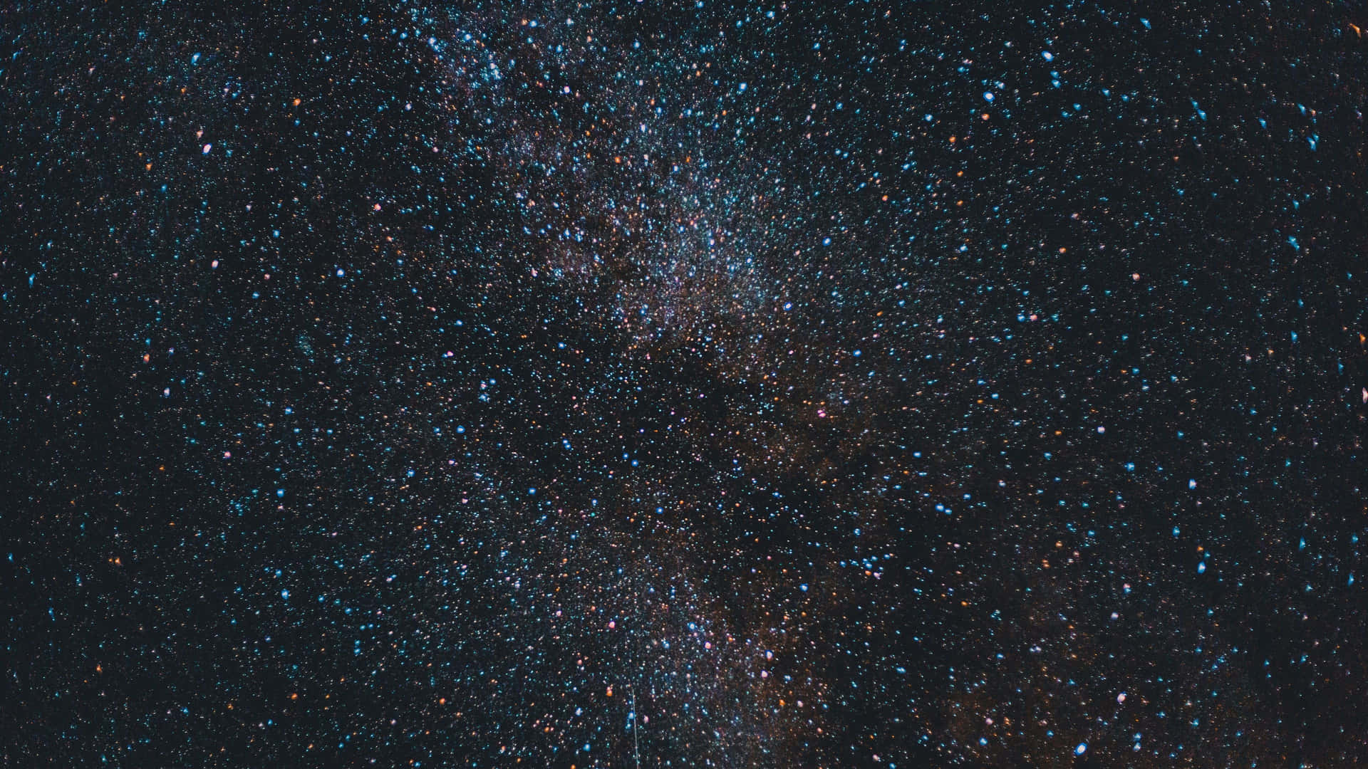 Glittering Night Sky Full Of Magical Stars Background
