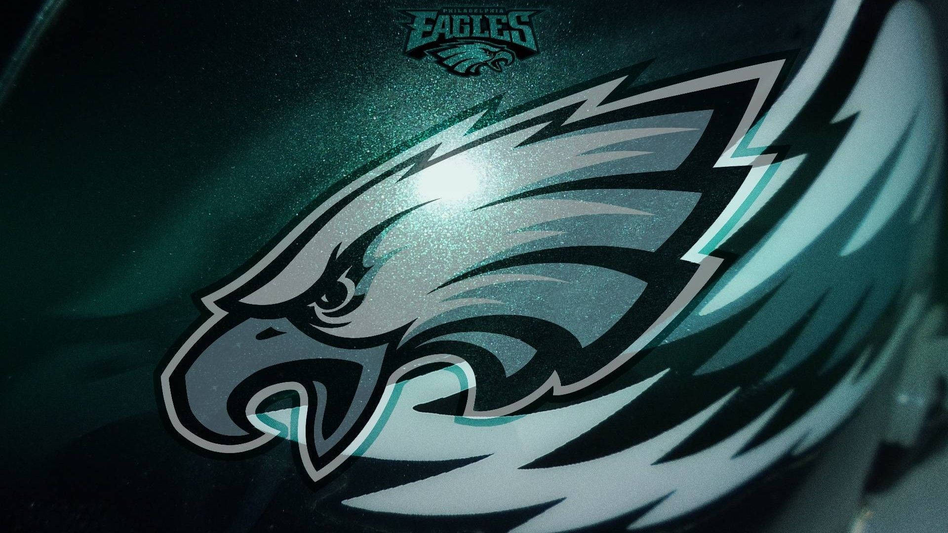 Glittering Philadelphia Eagles Background
