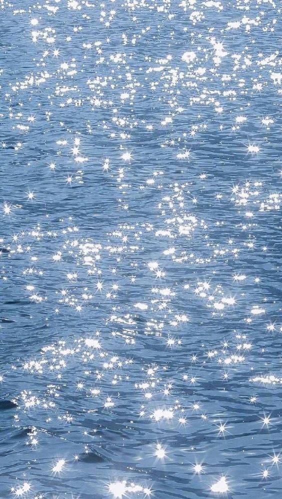 Glittering Water Aesthetic Background