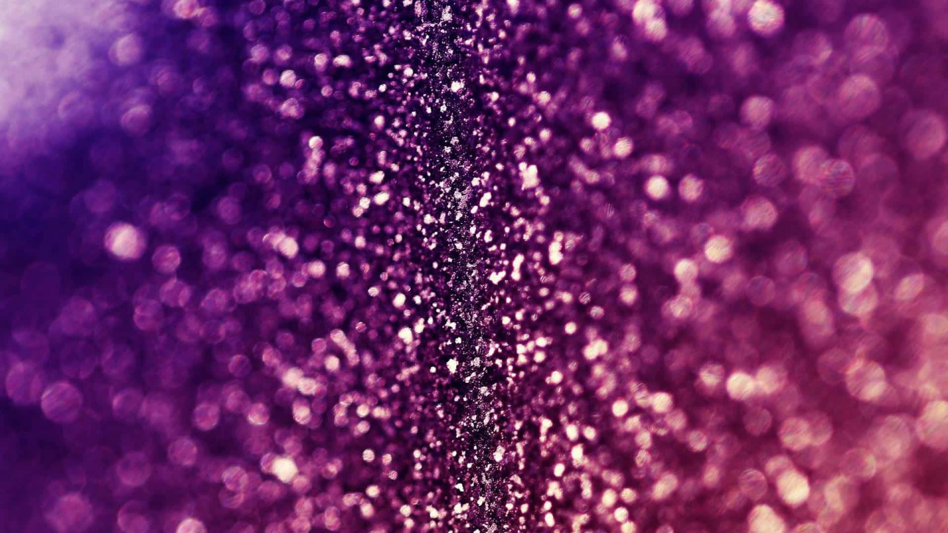 Glittery Galaxies Swirl In A Starry Sky Background