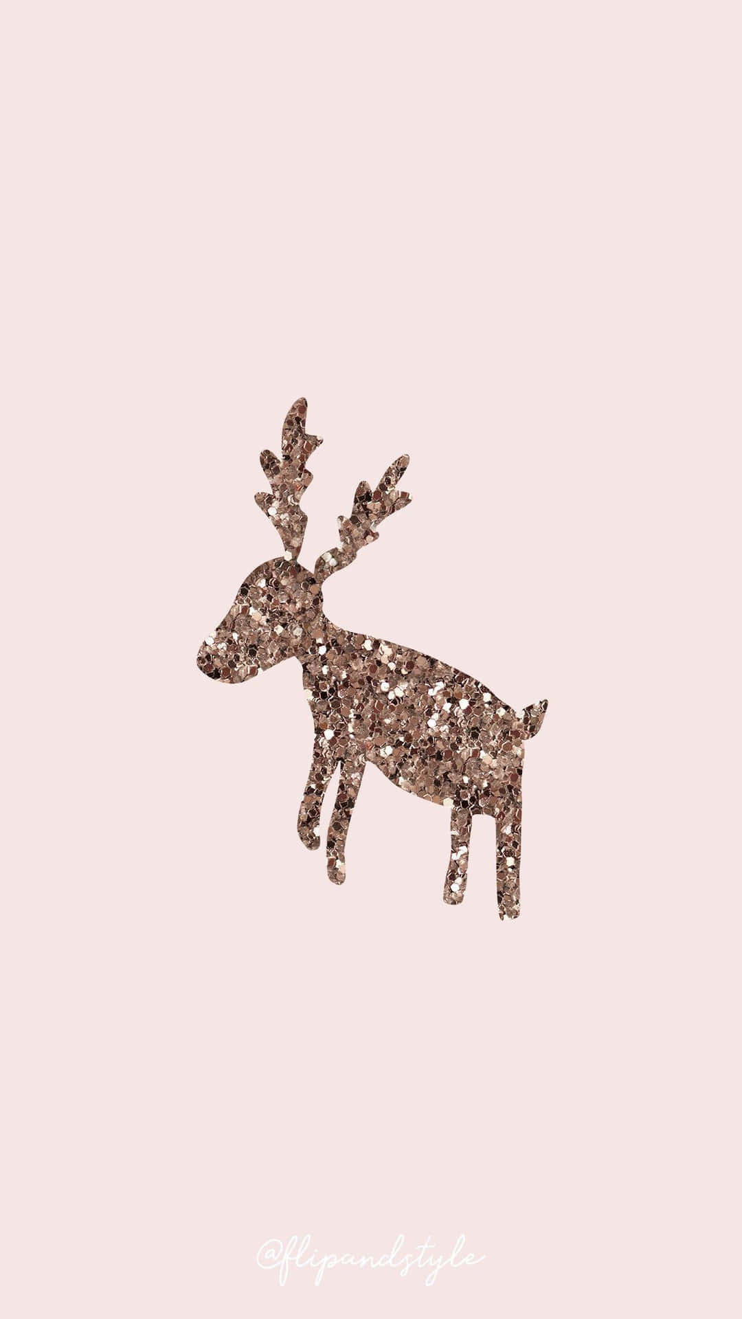 Glittery Moose Artwork