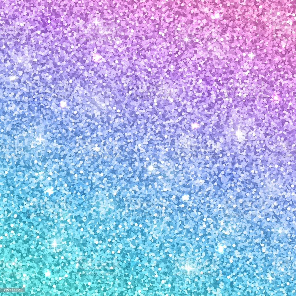 Glittery Pink And Blue Background