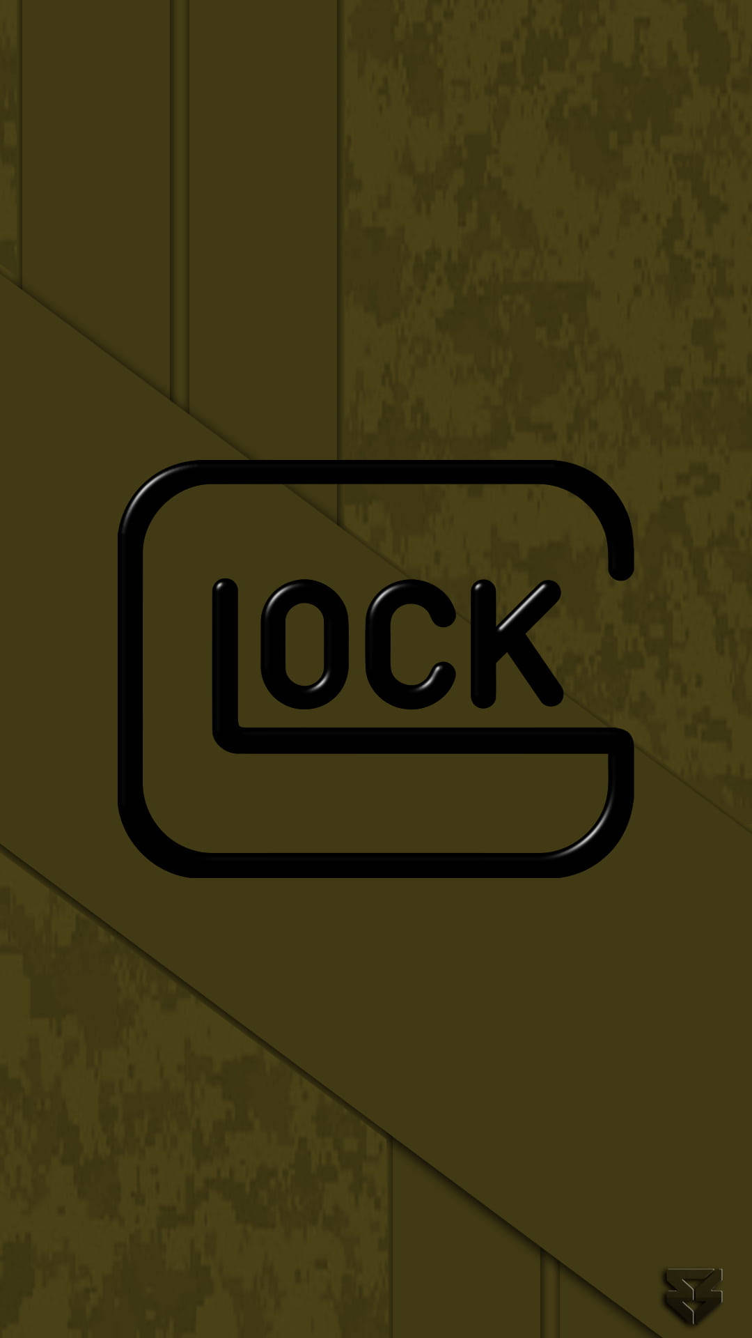 Glock Digital Logo Background