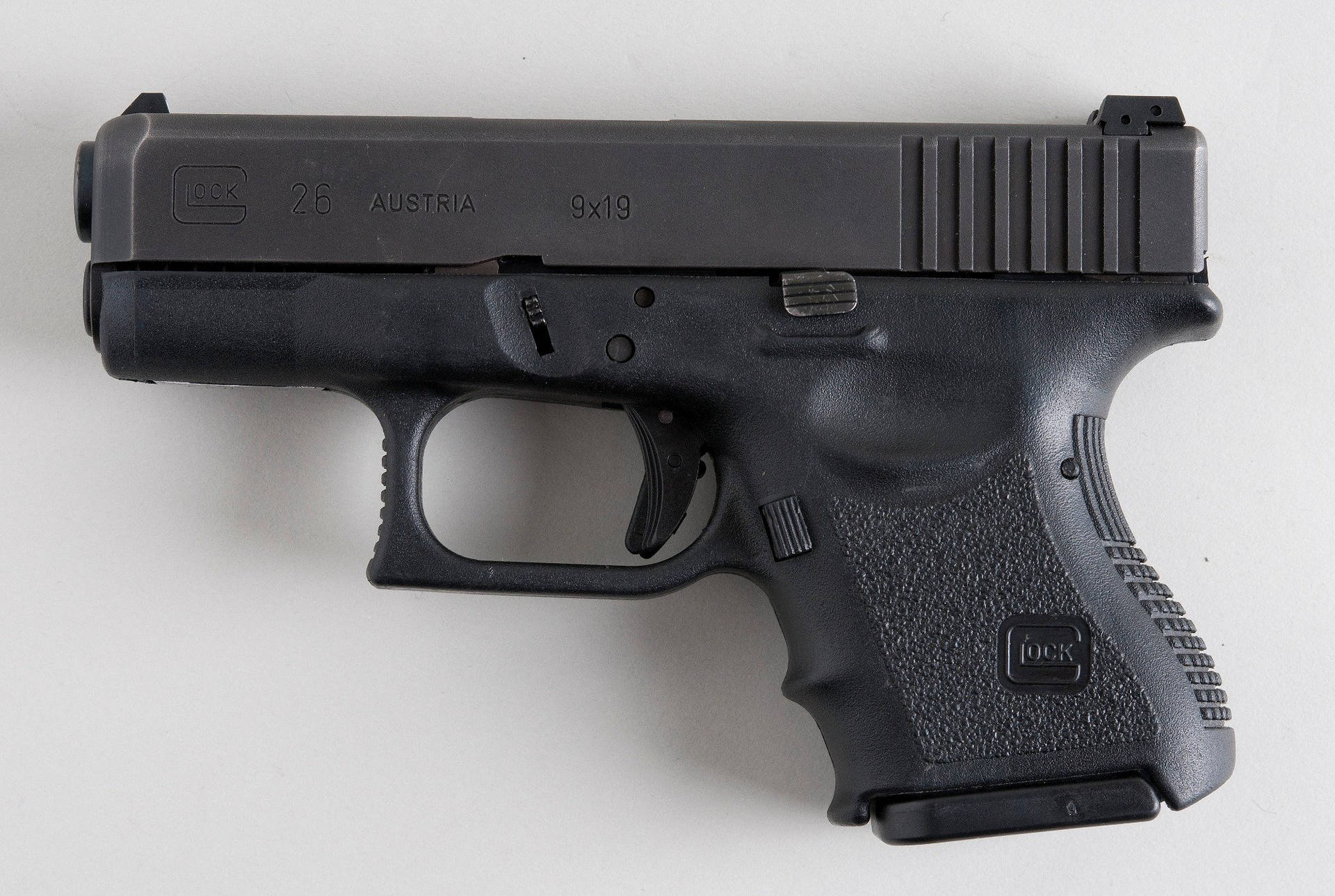 Glock Pistol - Precision And Safety Defined Background
