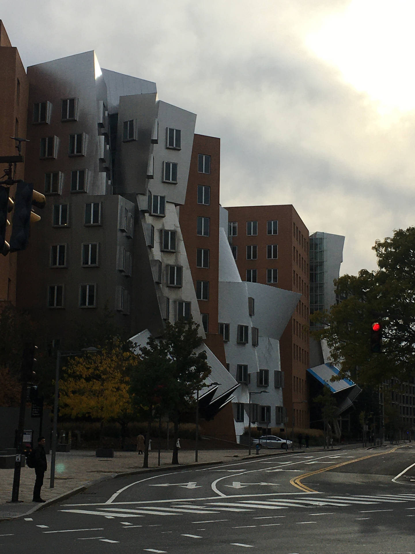 Gloomy Atmosphere Over Mit Building