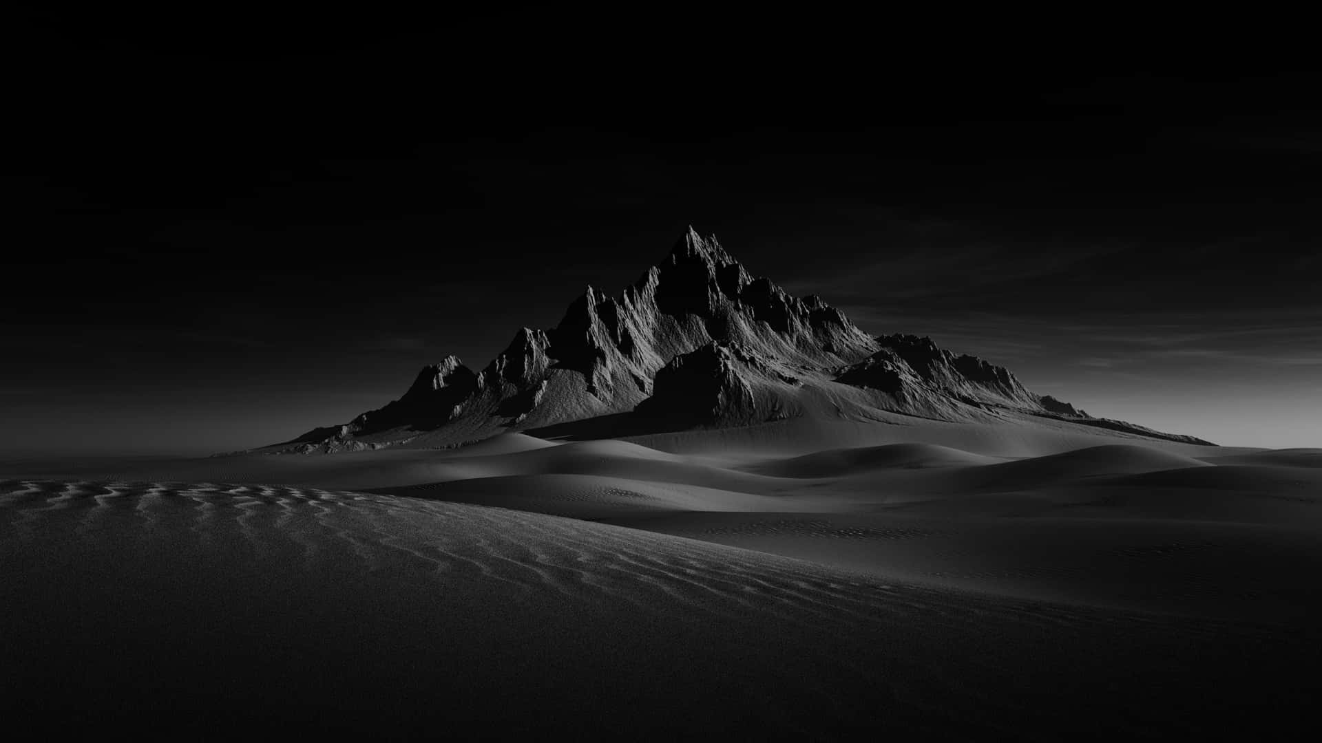 Gloomy Dark Desert Sand Background