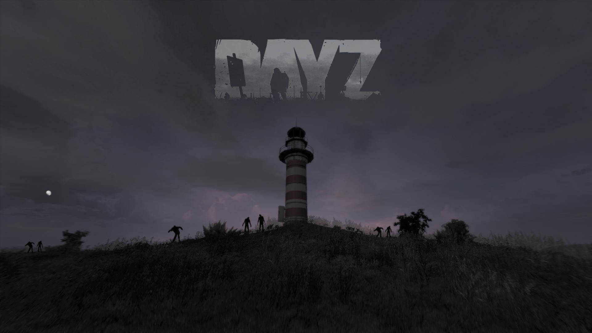 Gloomy Dayz Desktop Background With Lighthouse Background