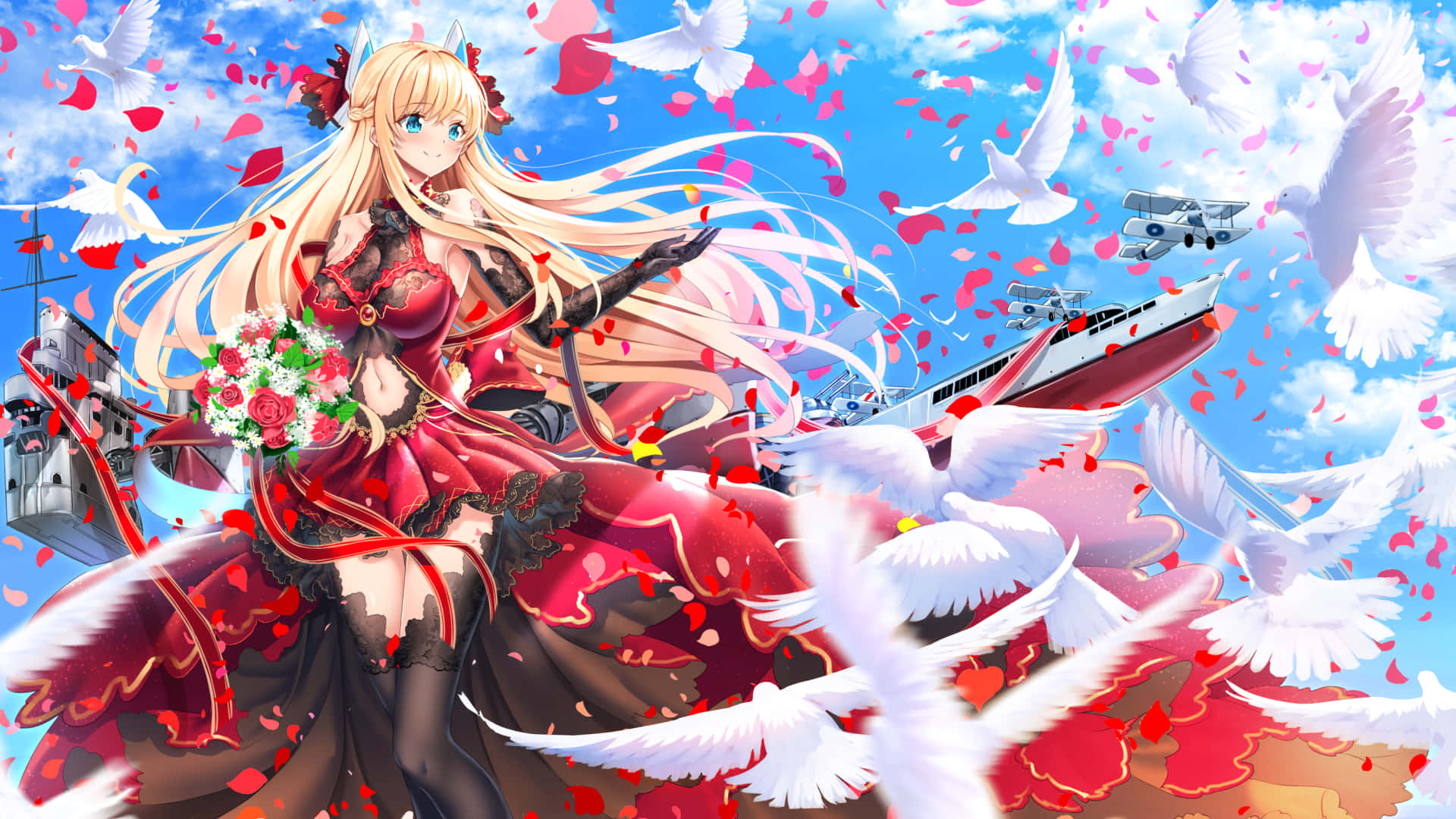 Glorious In Azur Lane Background