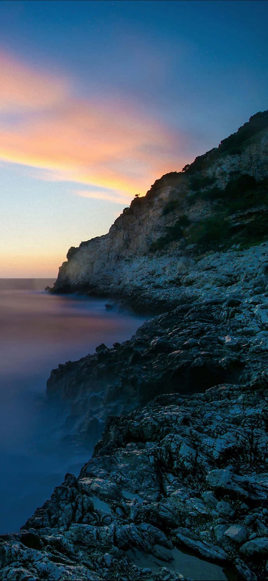 Glorious Rock Cliff Background