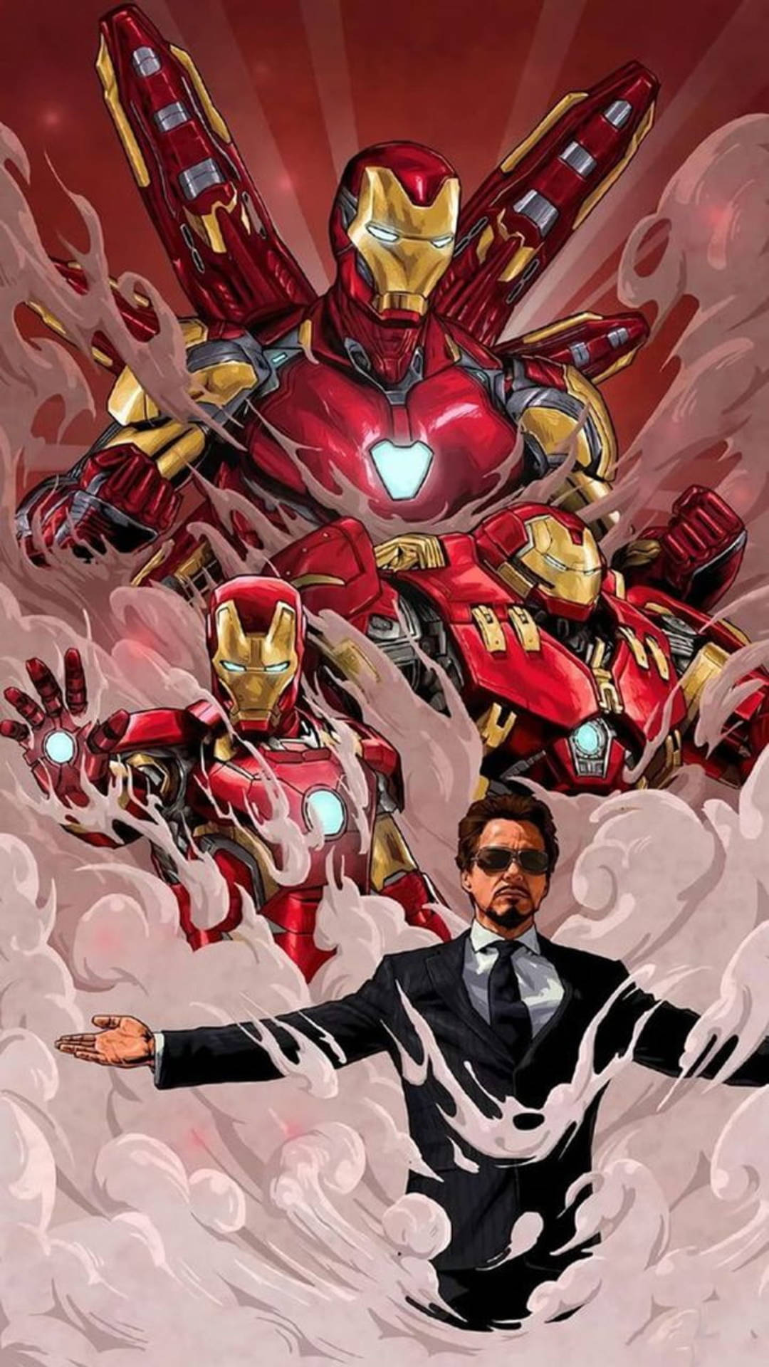 Glorious Tony Stark Iron Man Android