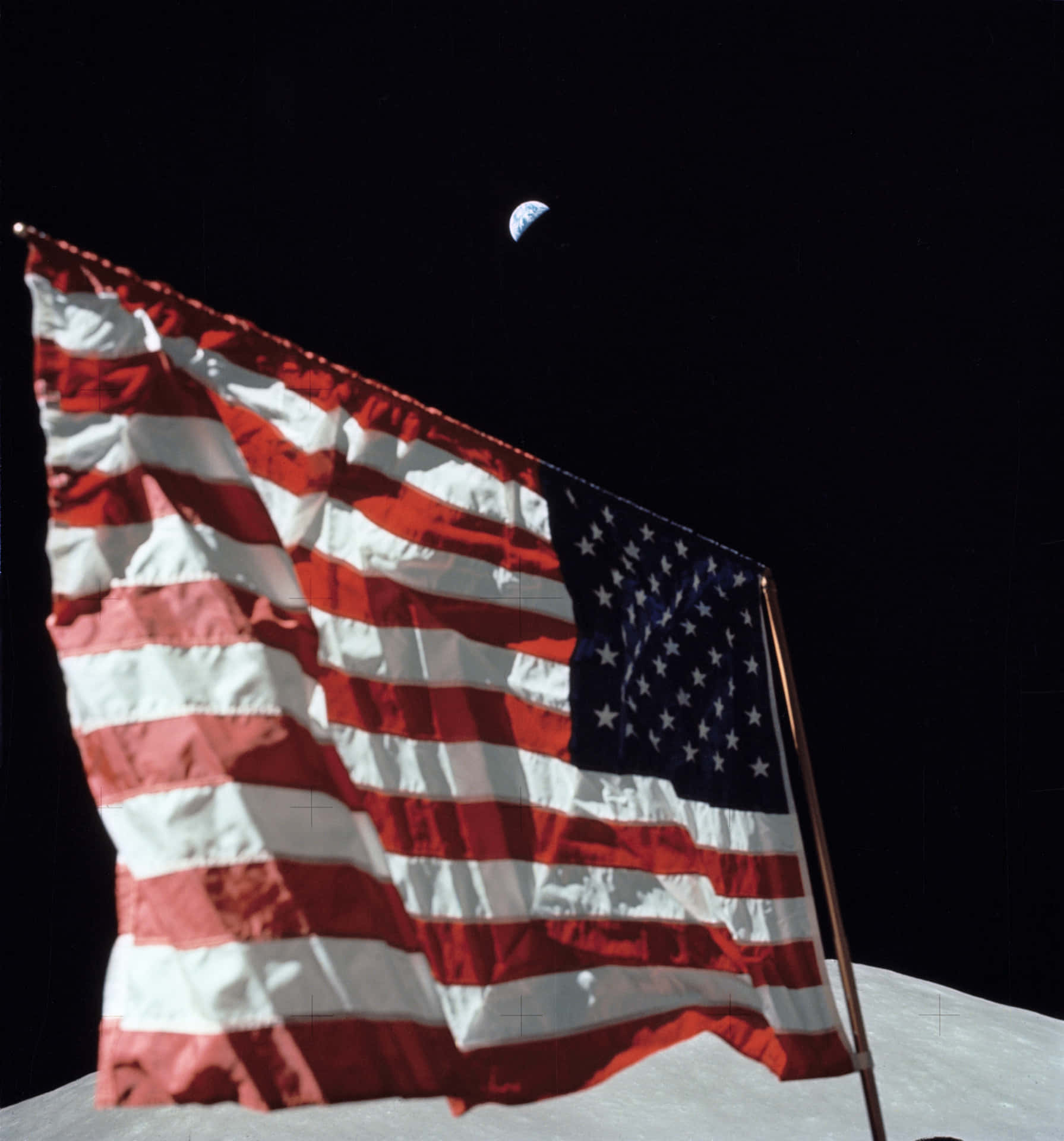 Glory Of Freedom - The United States Flag Background