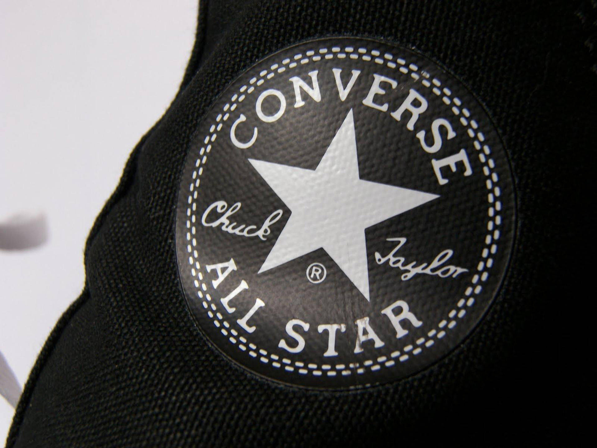 Glossy All-star Converse Logo Background