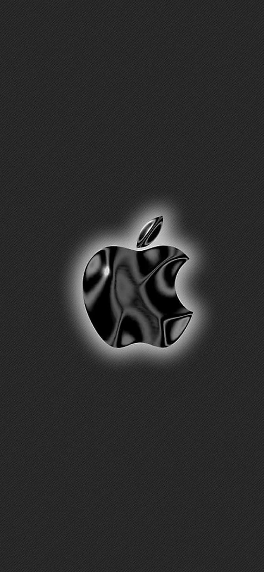 Glossy Black Logo Amazing Apple Hd Iphone