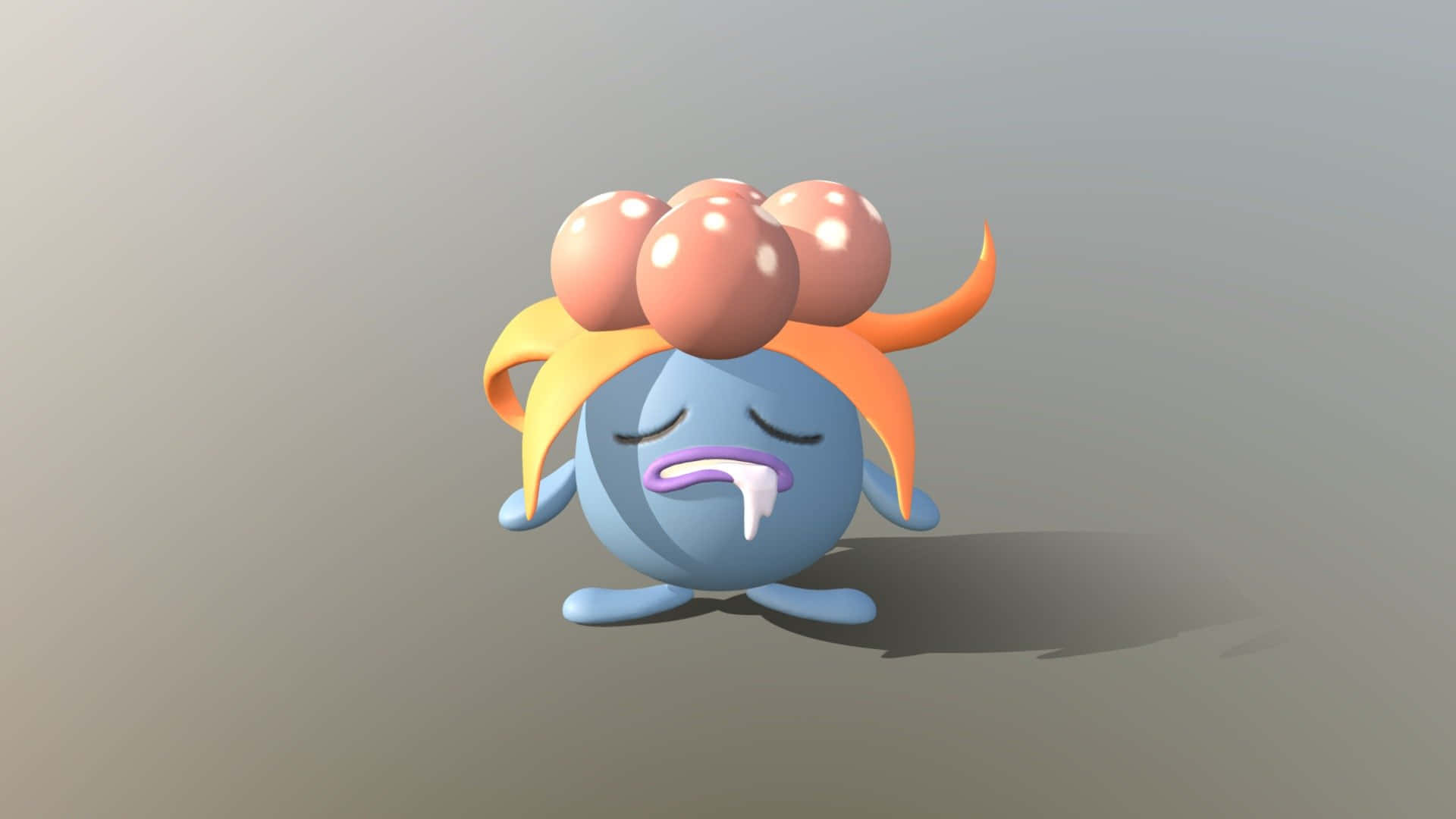 Glossy Gloom Before Evolving To Vileplume