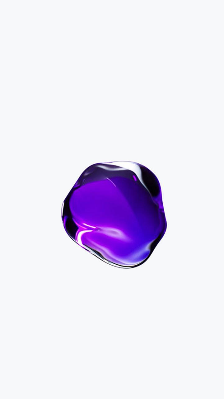 Glossy Purple Gem Original Iphone 7 Background