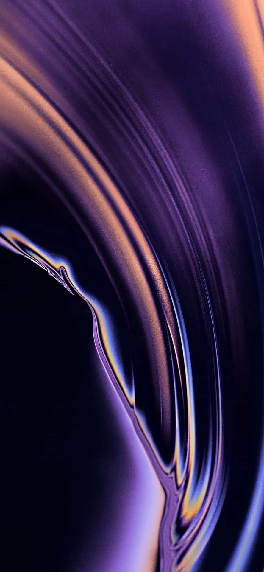 Glossy Purple Iphone X Abstract Background